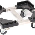 ESD trolley for magazines, 385x350x155mm, stainless steel