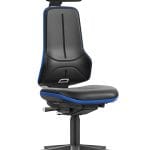 ESD neon XXL chair artificial leather headrest castors 43-202-0136 height adjustment 470-640 mm
