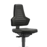 ESD ergonomic chair black fabric castors 43-203-0001 height adjustment 450-600 mm