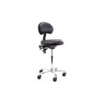 ESD Ergo Shape chair, adjustable lumbar support, aluminium base