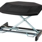 ESD standard footrest, dissipative, adjustable