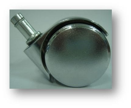ESD metal wheels for trolleys