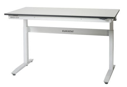 ESD Bench-Stat electric workbench, 1000x800mm, ESD frame