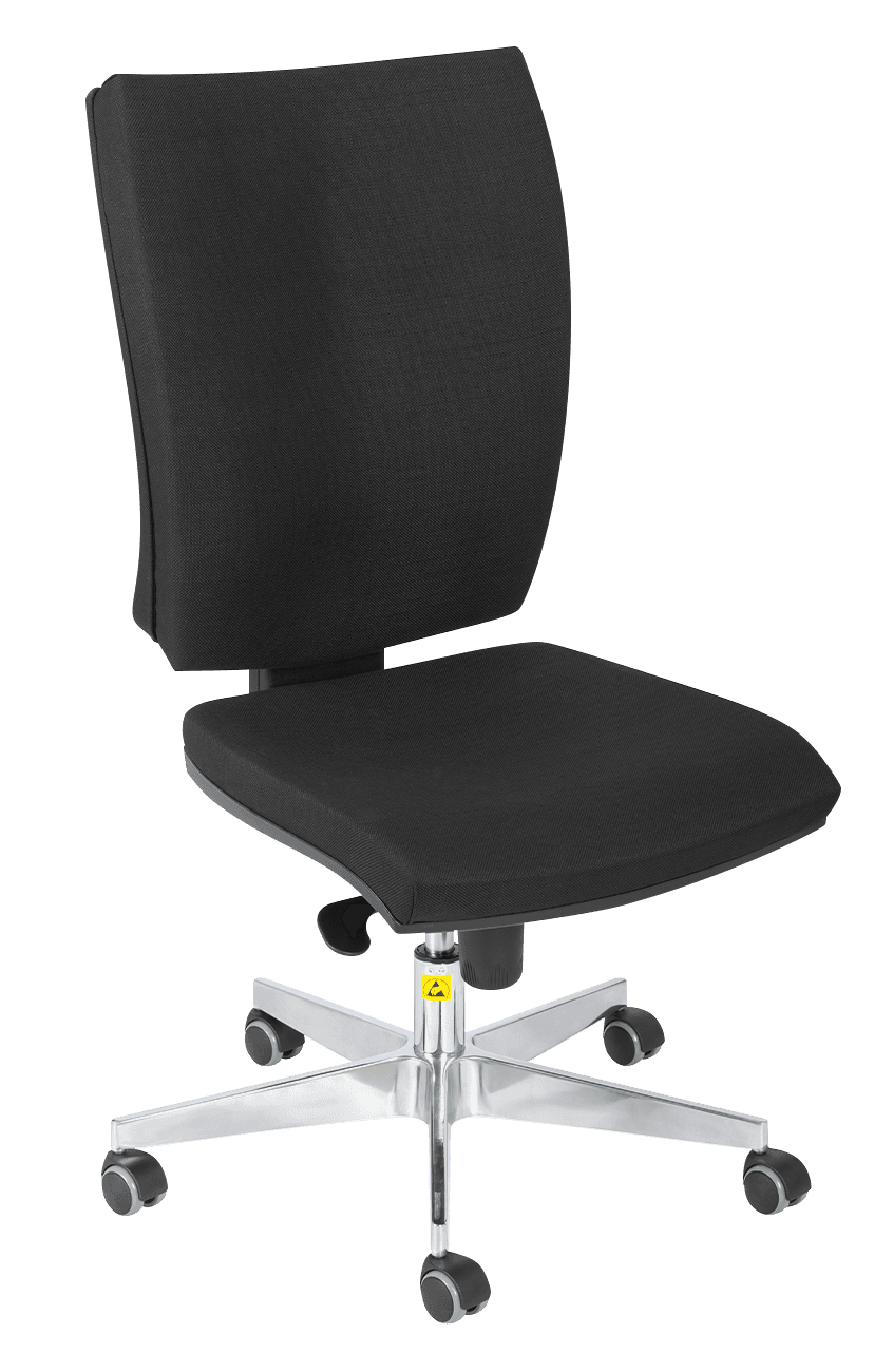 RS-K10ESD ESD superior I chair RS-K10ESD Standard Black height adjustment 420-480 mm