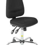 ESD Comfort Chair Premium Gray height adjustment 505–635 mm
