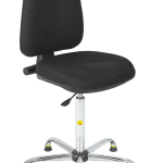 ESD Basic Chair Standard Black height adjustment 610–870 mm