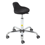 ESD Polyurethane Hoker Chair Economic Gray height adjustment 515–700 mm
