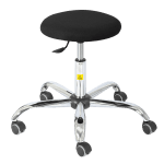 ESD stool chair RS-K7ESD-A Standard Black height adjustment 455-575 mm