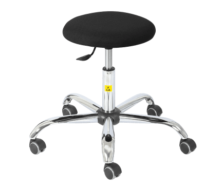 ESD stool chair RS-K7ESD-A Standard Black height adjustment 455-575 mm