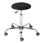 ESD Stool Chair Premium Gray height adjustment 535–715 mm