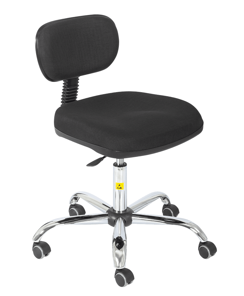 RS-K8ESD ESD economic chair RS-K8ESD Standard Black height adjustment 480-610 mm