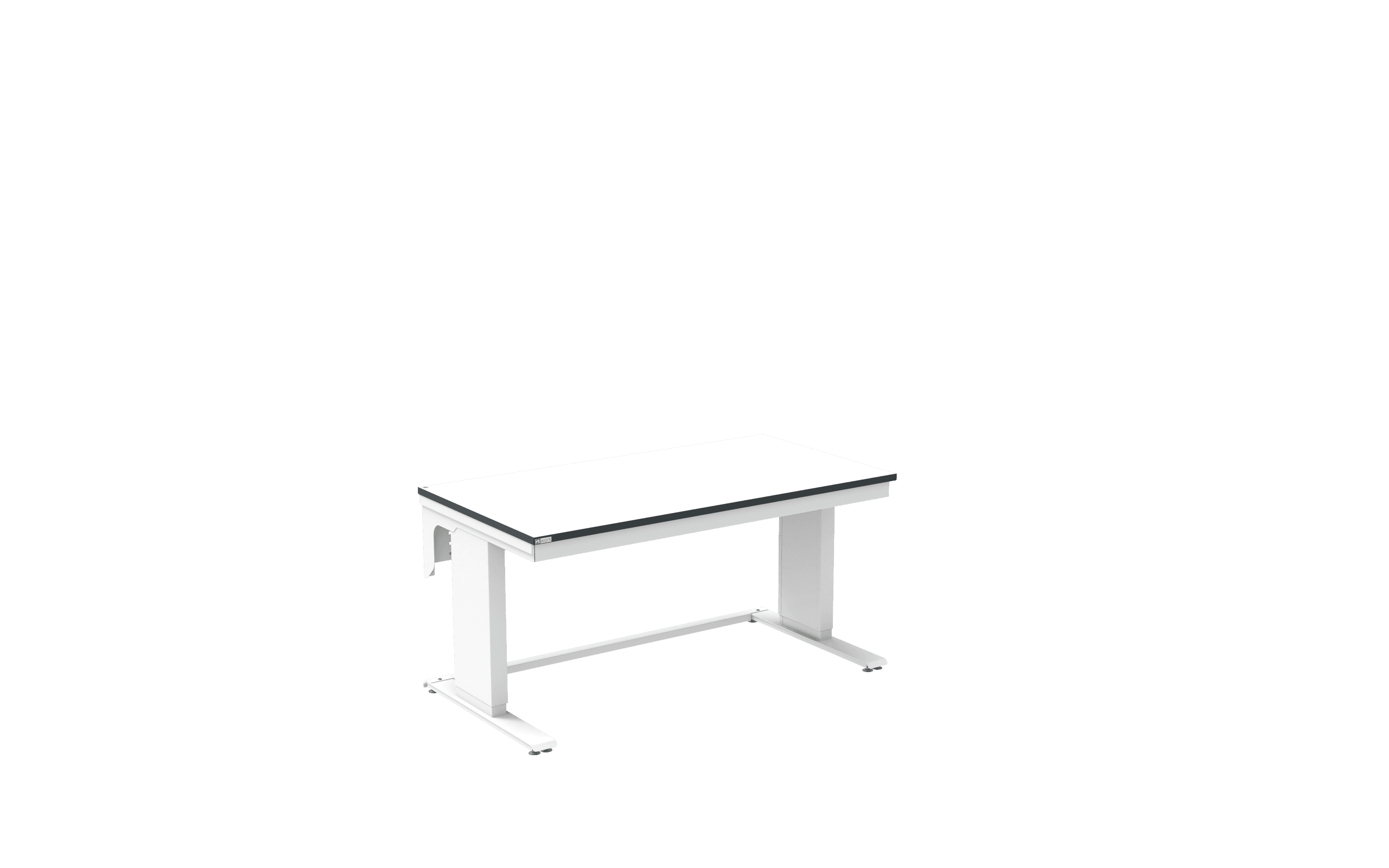 RT-L_E_ESD_150_80_HD ESD workbench electric L-type HD RT-L/E/ESD/150/80/HD 1500x800 mm rectangular