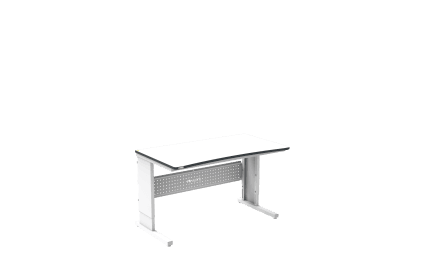 ESD workbench manual L-type ergonomic RT-L/M/ESD/150/80/E 1500x800 mm