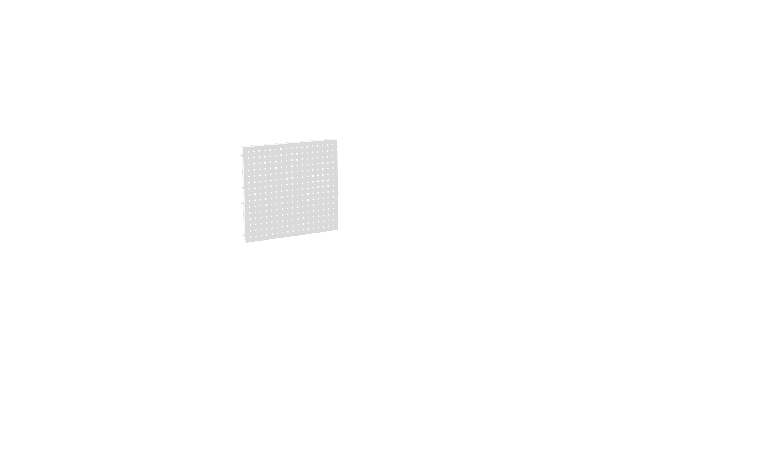 RT-PP_ESD_75_60 ESD Half Width High Perforated Panel – 1500 mm - Image 1