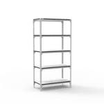 ESD bolt assembled rack board shelf RT-RCBA/ESD/200/100/5S/W 2000x1000x500 mm
