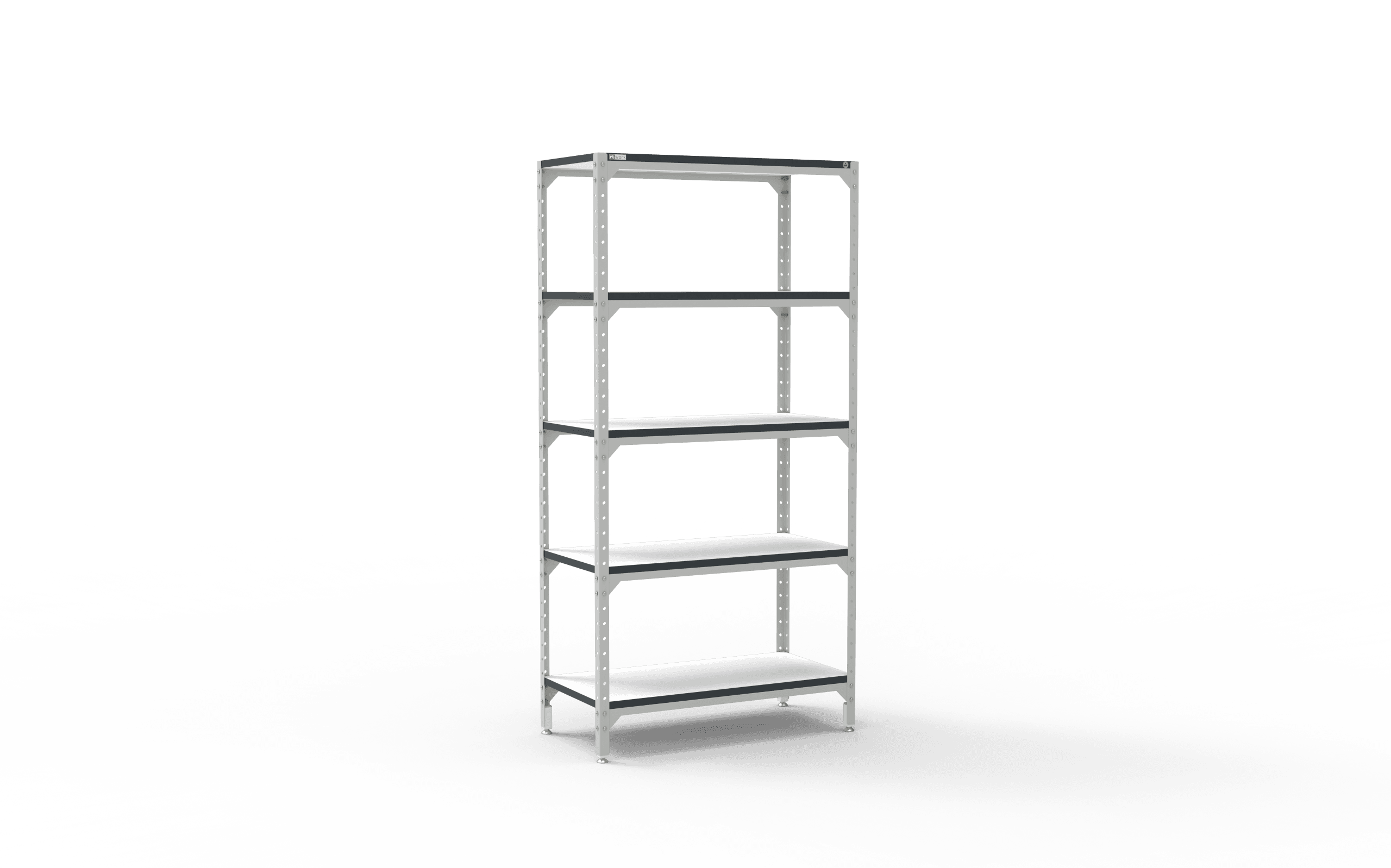 RT-RCBA-ESD-200-100-50-5S-W ESD bolt assembled rack board shelf RT-RCBA/ESD/200/100/5S/W 2000x1000x500 mm