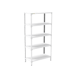 ESD bolt assembled rack steel shelf RT-RCBA/ESD/200/100/5S/T 2000x1000x500 mm