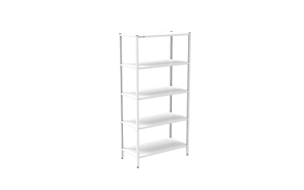 ESD welded rack steel shelf RT-RCW/ESD/200/100/5S/T 2000x1000x500 mm
