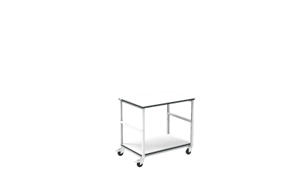 ESD basic trolley board shelf RT-TB/ESD/100/70/W-2 1000x700 mm