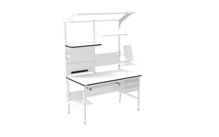 ESD Workbench – Manual H-Type 1500×800 mm Rectangular - Image 2