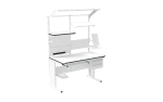 ESD Workbench – Manual L-Type 1500×800 mm Rectangular - Image 2