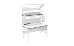 ESD Workbench – Manual H-Type 1500×800 mm Rectangular - Image 3