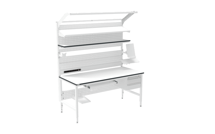 ESD Workbench – Manual H-Type 1800×800 mm Ergonomic - Image 3