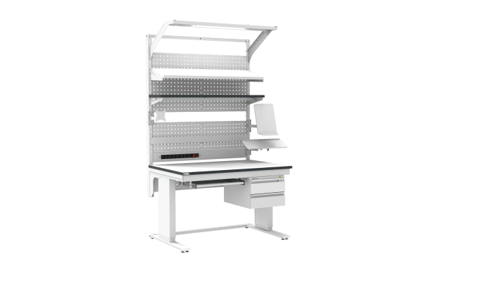 ESD Workbench – Electric L-Type LD 1200×800 mm Rectangular - Image 3