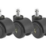 ESD Stop & Go Castors for Bimos ESD Chairs (High Version)