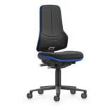 ESD Neon XXL Chair Duotec Fabric, Castors, height adjustment 470-640 mm