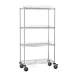 Metro ESD Safe Super Erecta SMT Reel Storage Wire Shelving Cart