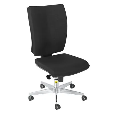 RS-K10ESD.webp ESD Superior I Chair Standard Black height adjustment 420–480 mm - Image 1