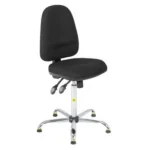 ESD Comfort Chair Premium Blue height adjustment 625–880 mm