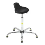 ESD Polyurethane Hoker Chair Premium Gray height adjustment 560–810 mm
