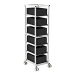 ESD Eurobox Trolley – Steel Shelf 6S 2000×586×714 mm