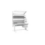 ESD Workbench Electric L-Type LD 1500×800 mm Rectangular - Image 3