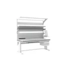 ESD Workbench – Electric L-Type HD 2000×800 mm Rectangular - Image 3